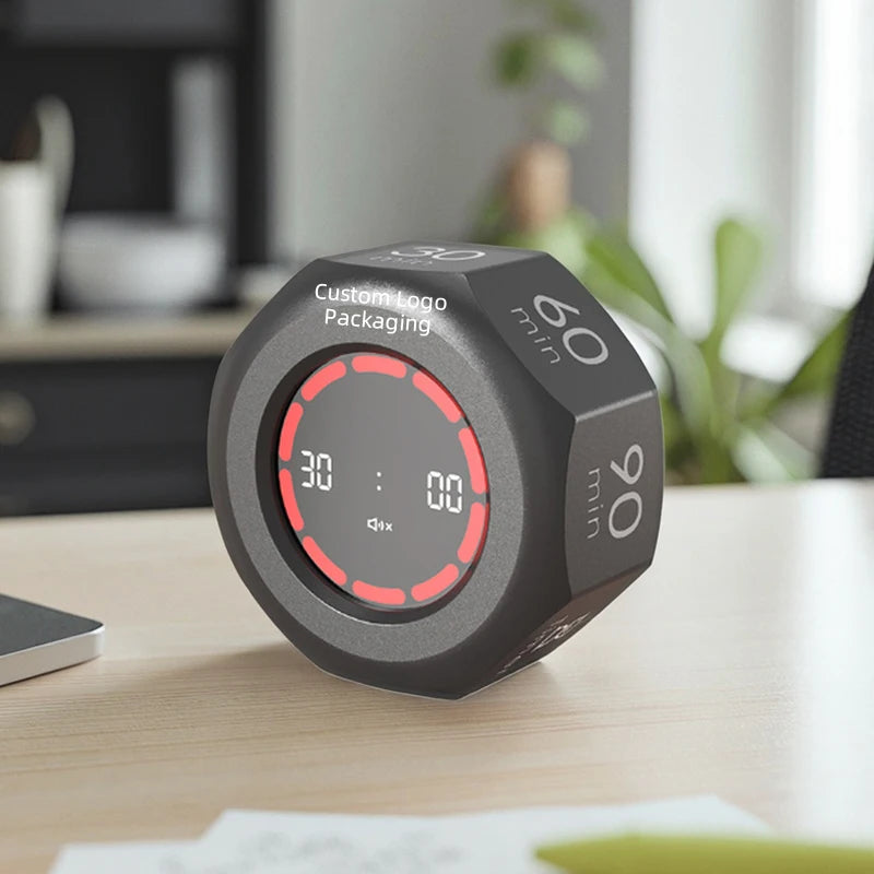 مؤقت رقمي (Digital Timer) بشاشة LCD – مؤقت بومودورو للعد التنازلي