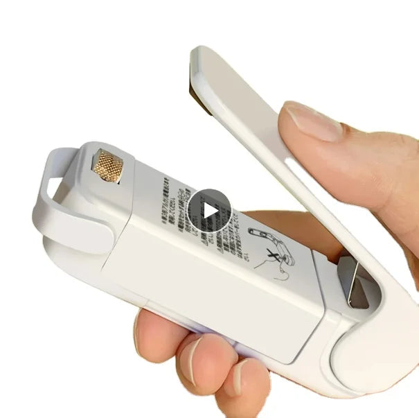 ختم حراري صغير للأكياس – جهاز ختم أكياس الطعام المحمول (Portable Mini Heat Bag Sealer)