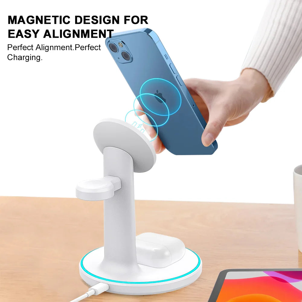 📱 شاحن لاسلكي سريع Universal Support Qi –