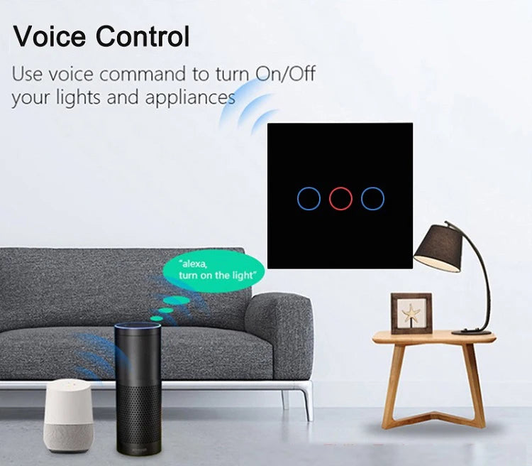 مفتاح الحائط الذكي TYSH – تحكم متكامل في الإضاءة بمنتهى الأناقة والذكاء