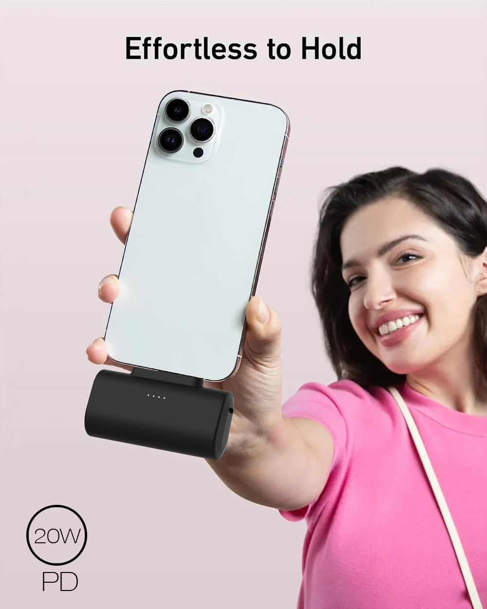 باور بانك 5000mAh – شحن سريع PD 20W