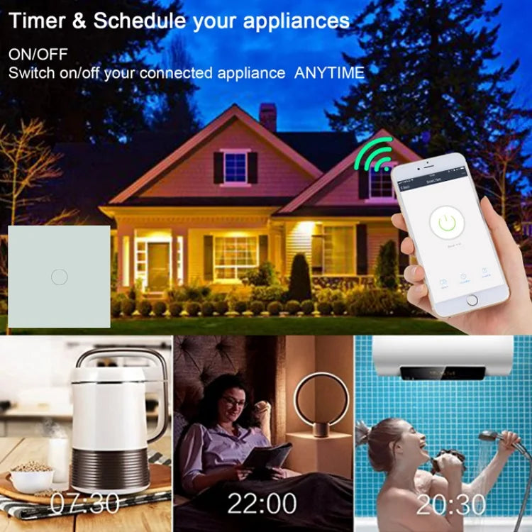 مفتاح الحائط الذكي TYSH – تحكم متكامل في الإضاءة بمنتهى الأناقة والذكاء