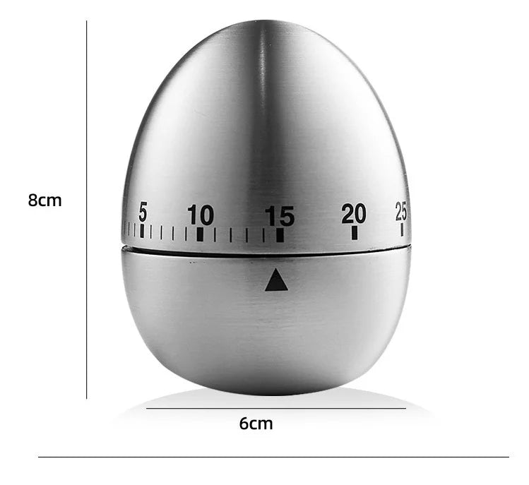 مؤقِّت ميكانيكي للعد التنازلي – عدّاد وقت 60 دقيقة / مؤقِّت للمطبخ والدراسة